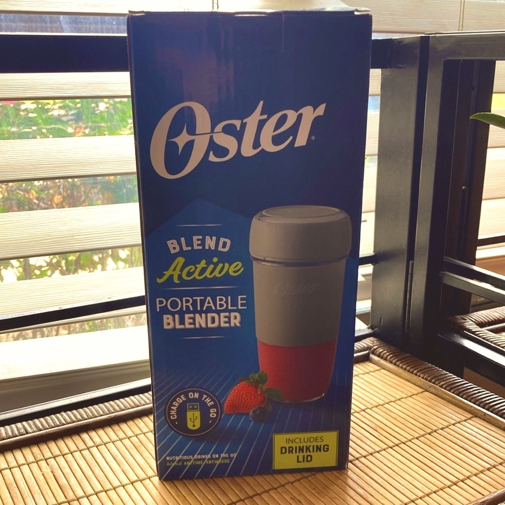 Oster Blend Active Portable Blender, USB Charger, Nutrition on the Go!